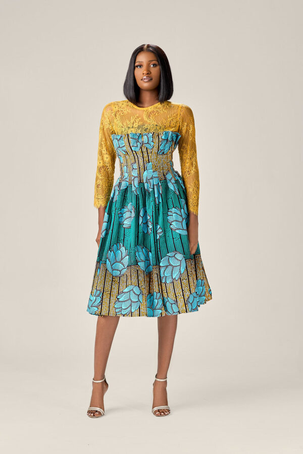 Yera Fit & Flare Dress