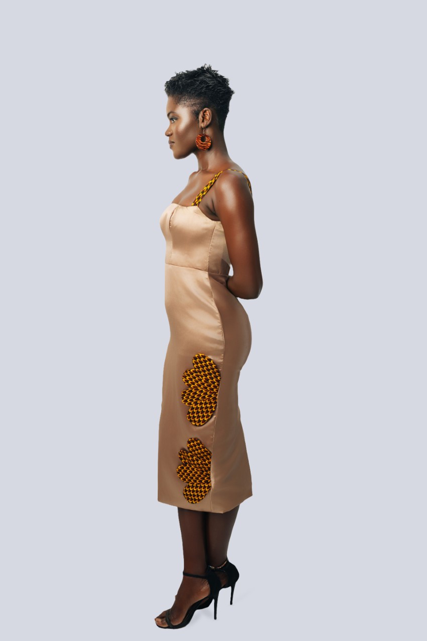 Tala Fitted Dress - Image 3