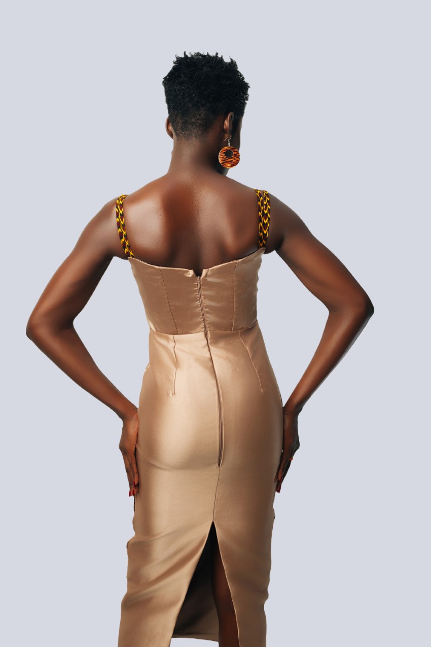 Tala Fitted Dress - Image 2